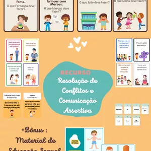 Imagem de capa para o Ebook Resolução de Conflitos e Comunicação Assertiva