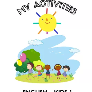 Cover image for Ebook E-book de Atividades de Inglês para crianças (Ebook - English Activities for kids)