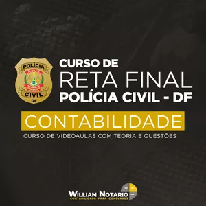 Imagem de capa para o Curso online RETA FINAL PCDF - CONTABILIDADE