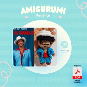 Cover image for Ebook Chaveiro Bruno Mars em Inglês