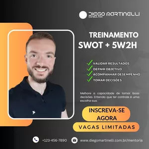 Imagem de capa para o Serviço online Treinamento SWOT + 5W2H