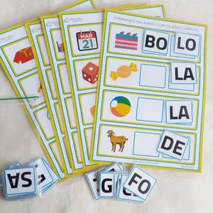 Imagem de capa para o Ebook 10,00 Pranchas com sílabas simples