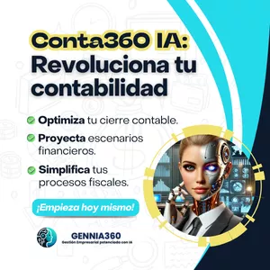 Imagen de portada para Curso online Conta360 IA: Domina tu contabilidad con inteligencia artificial