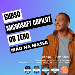 Imagem de capa para o Curso online Microsoft Copilot do zero