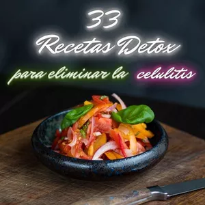 Imagen de portada para Curso online 33 Recetas Detox para eliminar la celulitis