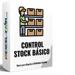 Imagen de portada para Curso online Plantilla Excel Inventario - Control de Stock: Entradas y Salidas [Personalizable] 