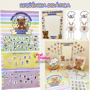 Imagem de capa para o Curso online ALIMENTAÇÃO SAUDÁVEL - 💡PROF CRIATIVA 