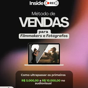 Imagem do curso Inside REC - Método de Vendas para Filmmakers e Fotógrafos