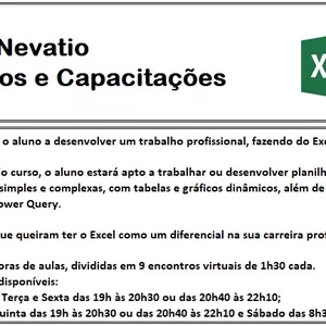 Imagem de capa para o Curso online Excel: Conhecimento que abre portas