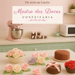 Imagem de capa para o Curso online Mestre dos doces  
