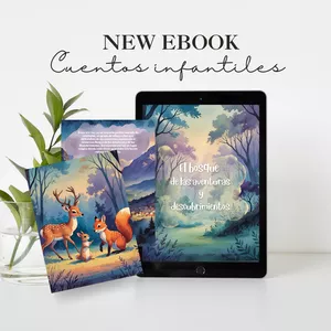 Imagen de portada para Ebook Libro infantil: El bosque de las aventuras y descubrimientos. 