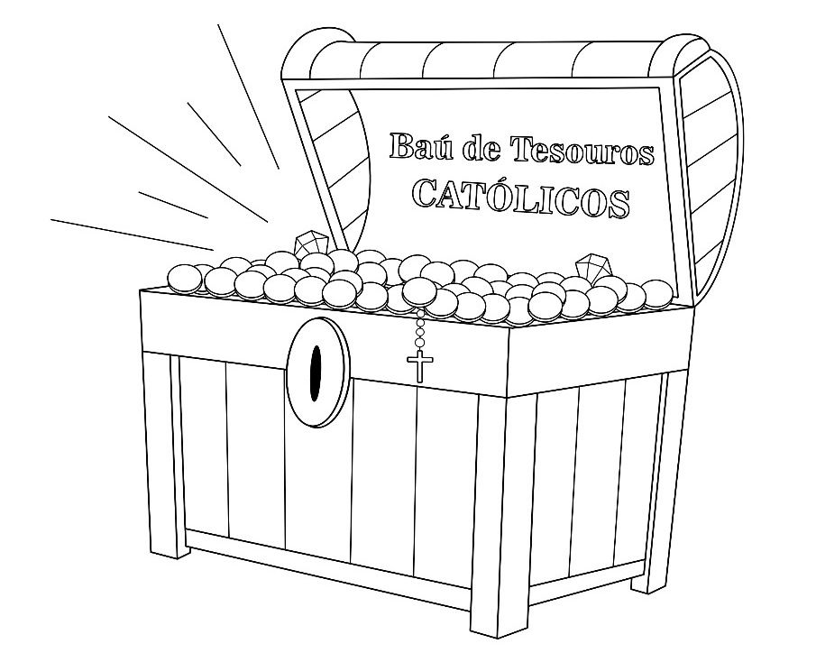 Baú de Tesouros Católicos por Jonadabe