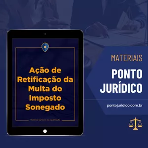 Imagem de Exclusão da Multa de 20% do Imposto Sonegado - Material p/ Advogados - Atualizado 2025 criado por Ponto Jurídico na hotmart