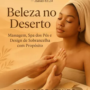 Imagem de capa para o Curso online Curso Gratuito: Beleza no Deserto - Aprenda uma Profissão com Proposito 