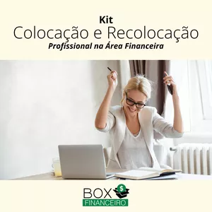 Imagem de capa para o Ebook KIT DE COLOCAÇÃO E RECOLOCAÇÃO PROFISSIONAL NA ÁREA FINANCEIRA