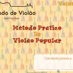 Imagem de capa para o Ebook Método de Violão - Volume 1