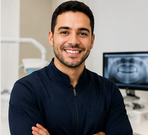 Rafael T., dentista, clínica com dois consultórios