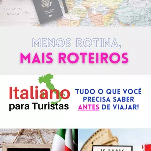Imagem de capa para o Ebook Italiano para Turistas: Tudo o que você precisa saber ANTES de Viajar