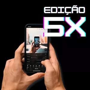 Imagem principal do produto EDIÇÃO 5X com LIGHTROOM + INSHOT + COMUNIDADE