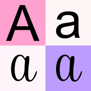 Imagem de capa para o Ebook Alfabeto - diversas fontes (cursiva, palito...)