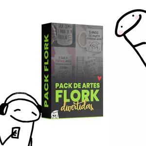 Imagem de capa para o Ebook Pack +100 Artes Flork para Canecas (Versão Profissões + Elementos PNG Transparentes)