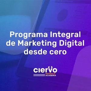 Imagen de portada para Curso online Programa integral de Marketing Digital desde cero.