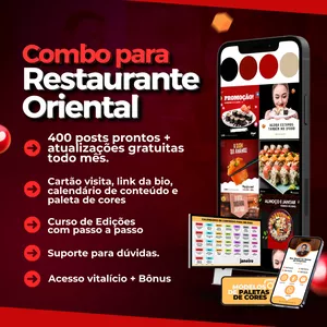 Imagem do curso Combo para Restaurante Oriental