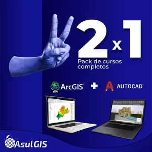 Imagem principal do produto ArcGIS + AutoCAD