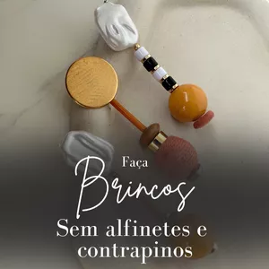 Imagem do curso Brincos sem Alfintes e Contrapinos - 3 modelos e 6 técnicas