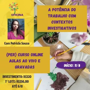 Imagem de capa para o Curso online CURSO: A potência do trabalho com contextos investigativos