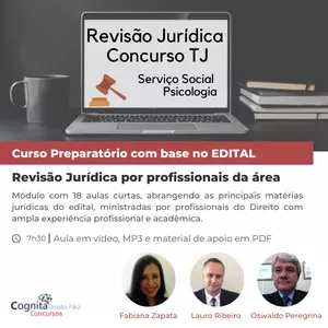 Imagem de capa para o Curso online Revisão Jurídica para Concurso Público