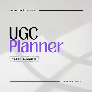 Imagem de capa para o Curso online UGC Planner da Rafaela Chagas (Acesso Anual)
