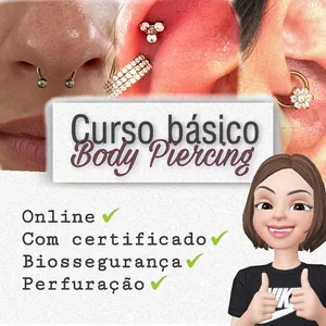 Imagem principal do produto Curso básico de body piercing