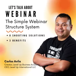 Cover image for Ebook The Simple Webinar Structure System E-Book