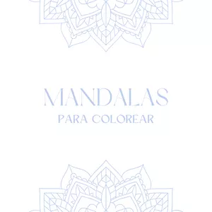 Imagen de portada para Ebook MANDALAS PARA COLOREAR