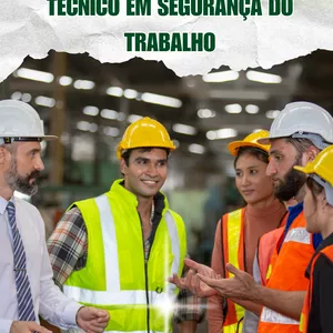 Imagem de capa para o Ebook Superações e desafios que ninguém te conta do Técnico em Segurança do trabalho