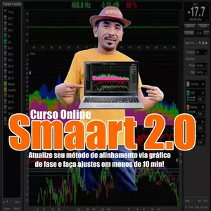 Imagem de capa para o Curso online Curso Online Avançado: Descubra o Segredo do Alinhamento Preciso via Smaart 2.0 pelo Gráfico de Fase