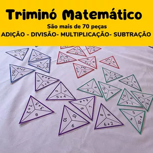 Imagem de capa para o Ebook TRIMINÓ MATEMÁTICO