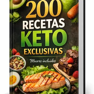 Imagen de portada para Ebook Keto Sin Complicaciones: 200 Recetas para una Transformación Real