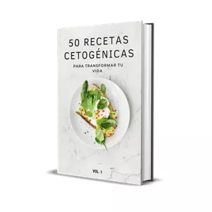 Imagen de portada para Ebook  50 Recetas Cetogénicas
