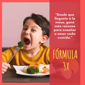 Imagen de portada para Curso online Fórmula 3X - Comer, Disfrutar, Querer Más