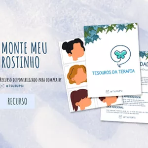 Imagem de capa para o Ebook Atividade Monte meu Rostinho
