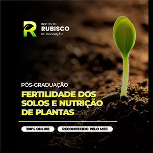 Imagem de capa para o Curso online Pós graduação em fertilidade dos solos e nutrição de plantas