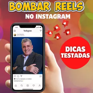 Imagem de capa para o Ebook O Guia definitivo para bombar reels no instagram