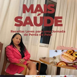 Imagem de capa para o Ebook Receitas Leves para uma Jornada de Perda de Peso