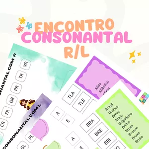 Imagem de capa para o Ebook ENCONTRO CONSONANTAL R/L