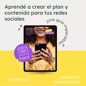 Imagen de portada para Ebook Creá tu propio contenido para redes sociales