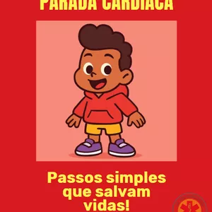 Imagem de capa para o Ebook Aprenda agir diante de uma parada cardíaca