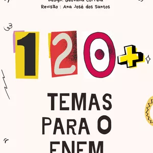 Imagem de capa para o Ebook Temas para a Redação Enem 2023