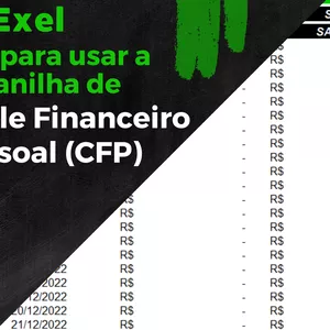 Imagem de capa para o Ebook Planilha de Controle Financeiro Pessoal